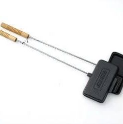 Dual Square Cooking Iron